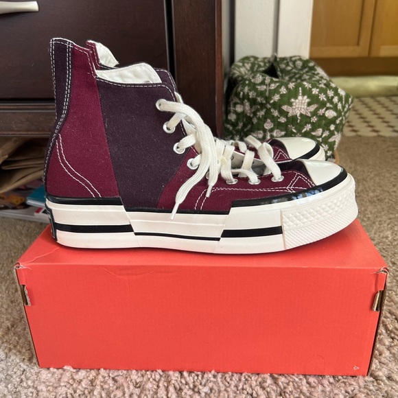 Converse Chuck 70 Plus in Dark Beetroot SIZE 7.5/9.5 - Picture 4 of 11